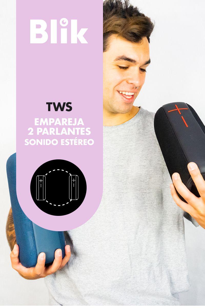 Parlante Bluetooth Blik HYPE3 Negro-3