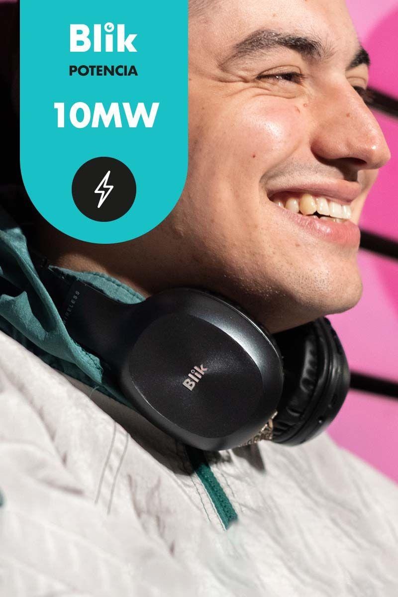 Audífonos Bluetooth Blik Soul150 Negro-2