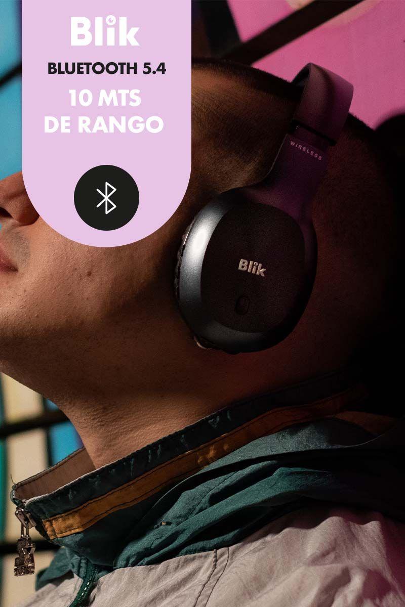 Audífonos Bluetooth Blik Soul150 Negro-4