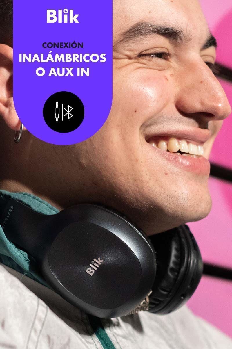 Audífonos Bluetooth Blik Soul150 Negro-5