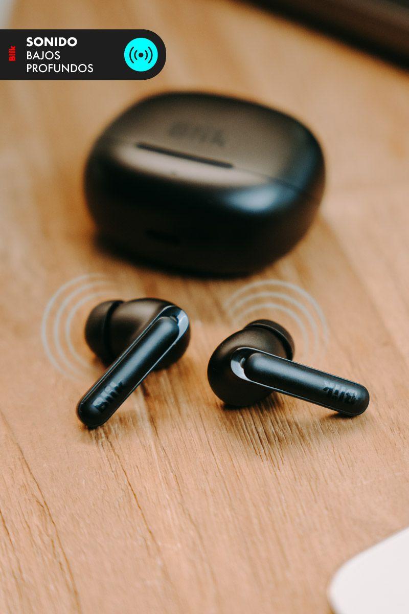 Audifonos Bluetooth Blik Air1000 Cancelación de ruido Adaptativa 25H-5