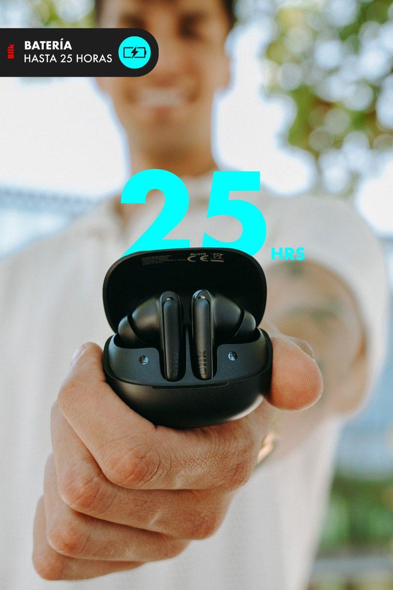 Audifonos Bluetooth Blik Air1000 Cancelación de ruido Adaptativa 25H-6
