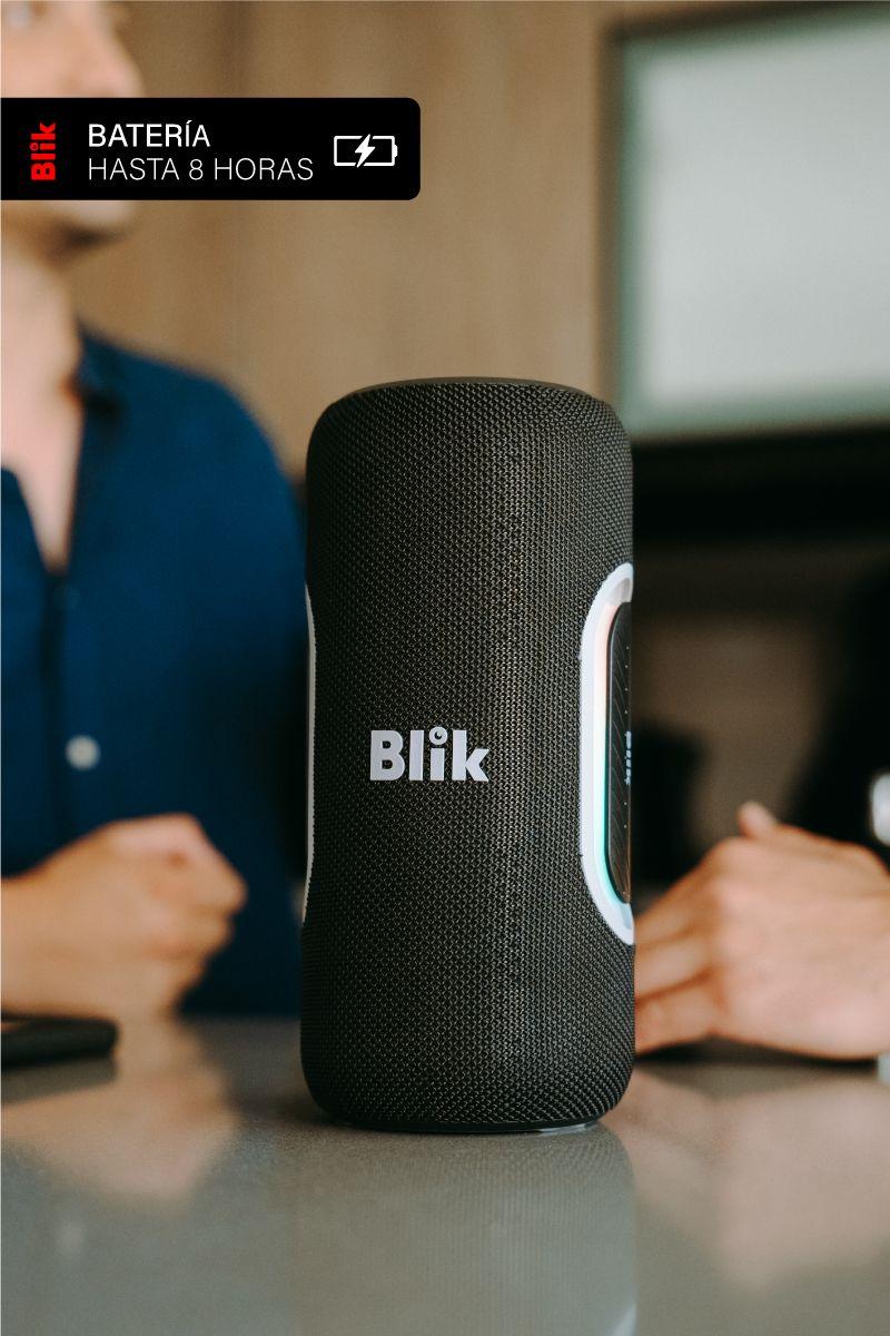 Parlante Bluetooth Portátil Blik Hypebass40 40W IPX5 8 Hrs Crema-4