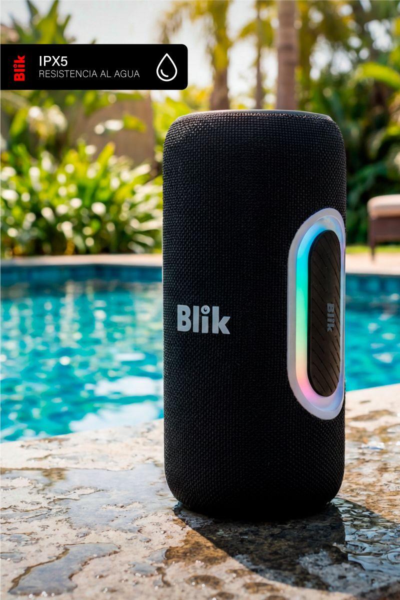 Parlante Bluetooth Portátil Blik Hypebass40 40W IPX5 8 Hrs Crema-5