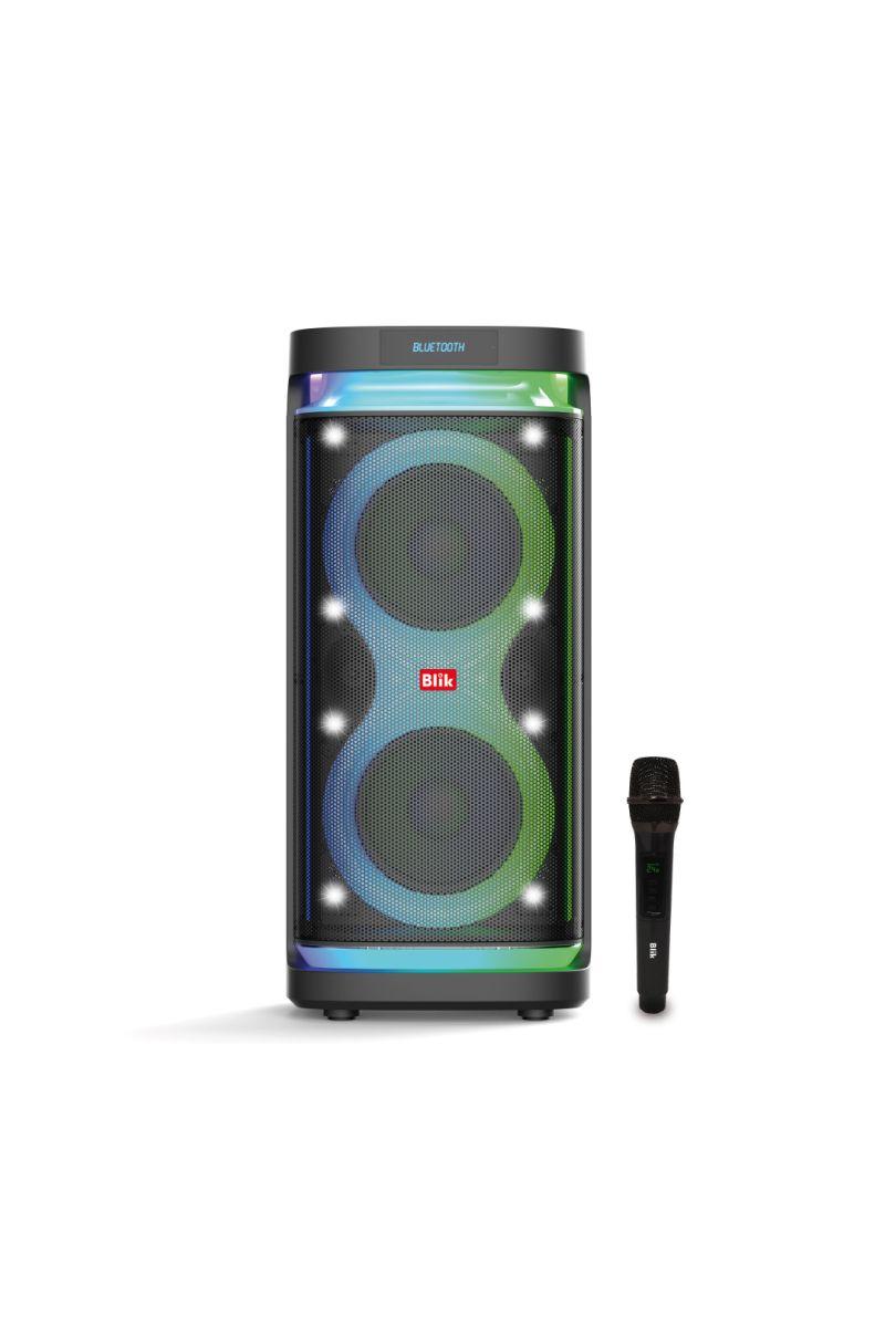 Parlante Bluetooth Karaoke Con Micrófono Blik Lightmax8-0
