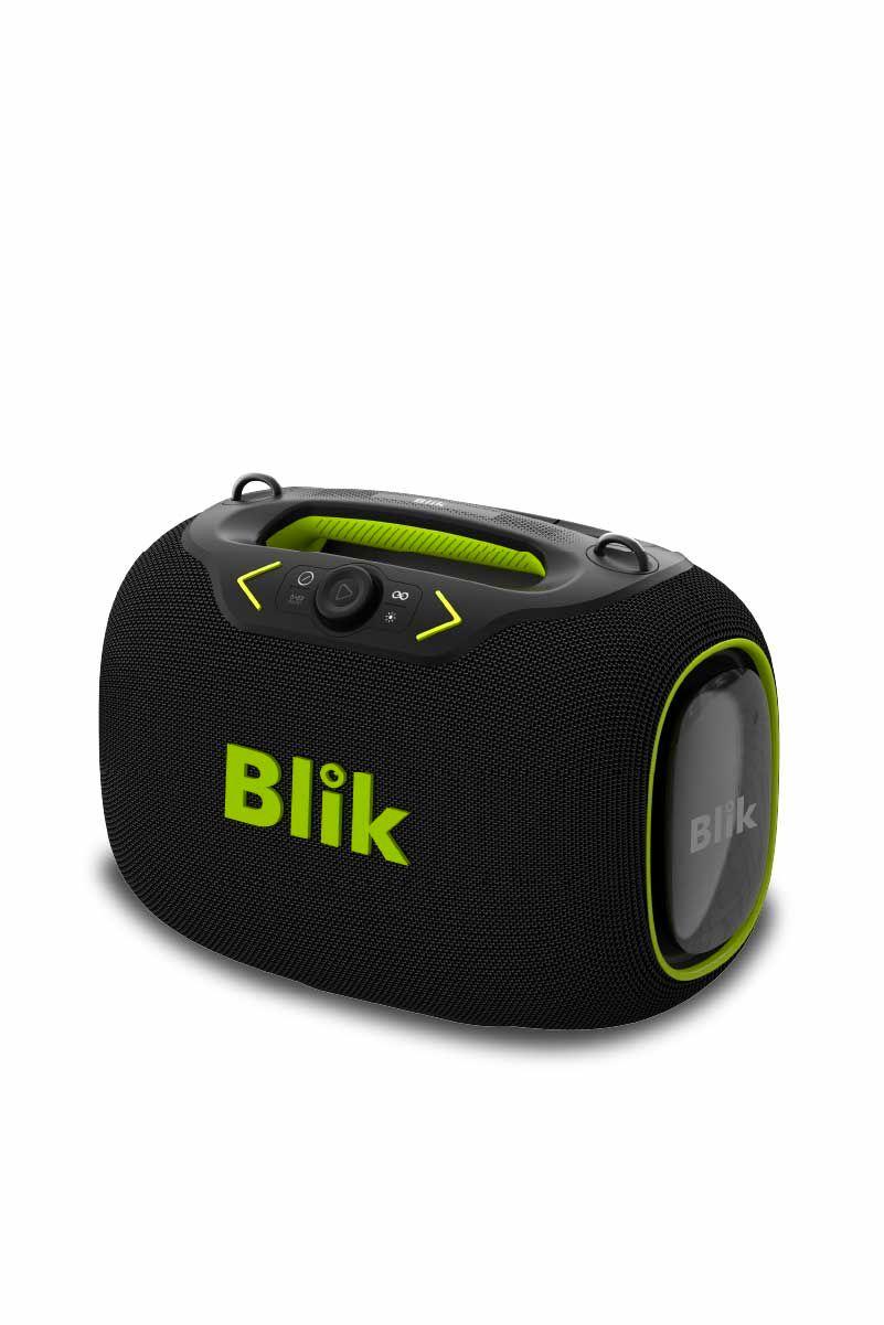 Parlante Bluetooth Portátil Blik Partybass120 Verde120W IPX6-1