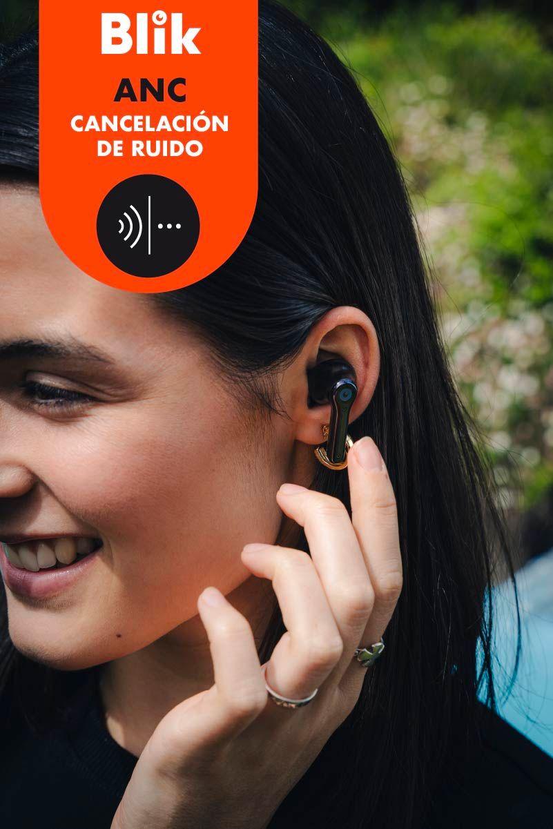 Audifonos Bluetooth Blik Airplus Cancelación De Ruido 47 Hrs-2