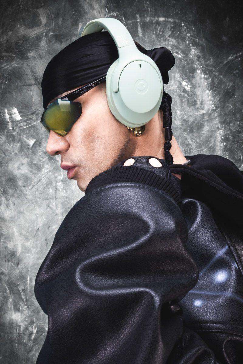 Audifonos Bluetooth Blik Powersoul Cancelación De Ruido 60H Verde-4