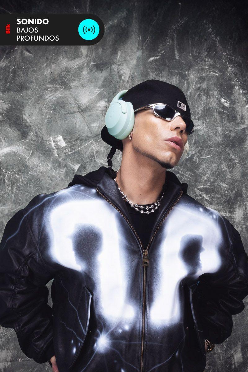 Audifonos Bluetooth Blik Powersoul Cancelación De Ruido 60H Verde-5