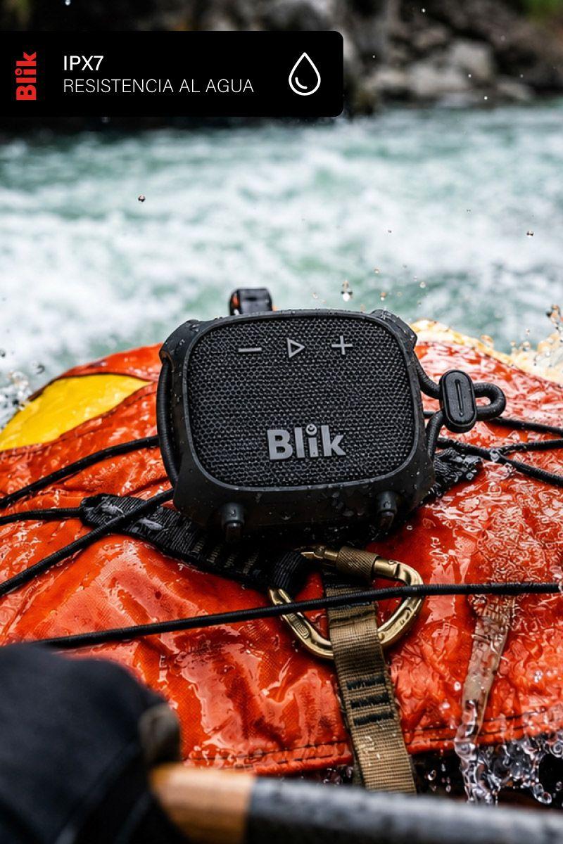 Parlante Bluetooth Blik Rider 8W IPX7 5H Clip TWS Negro-5