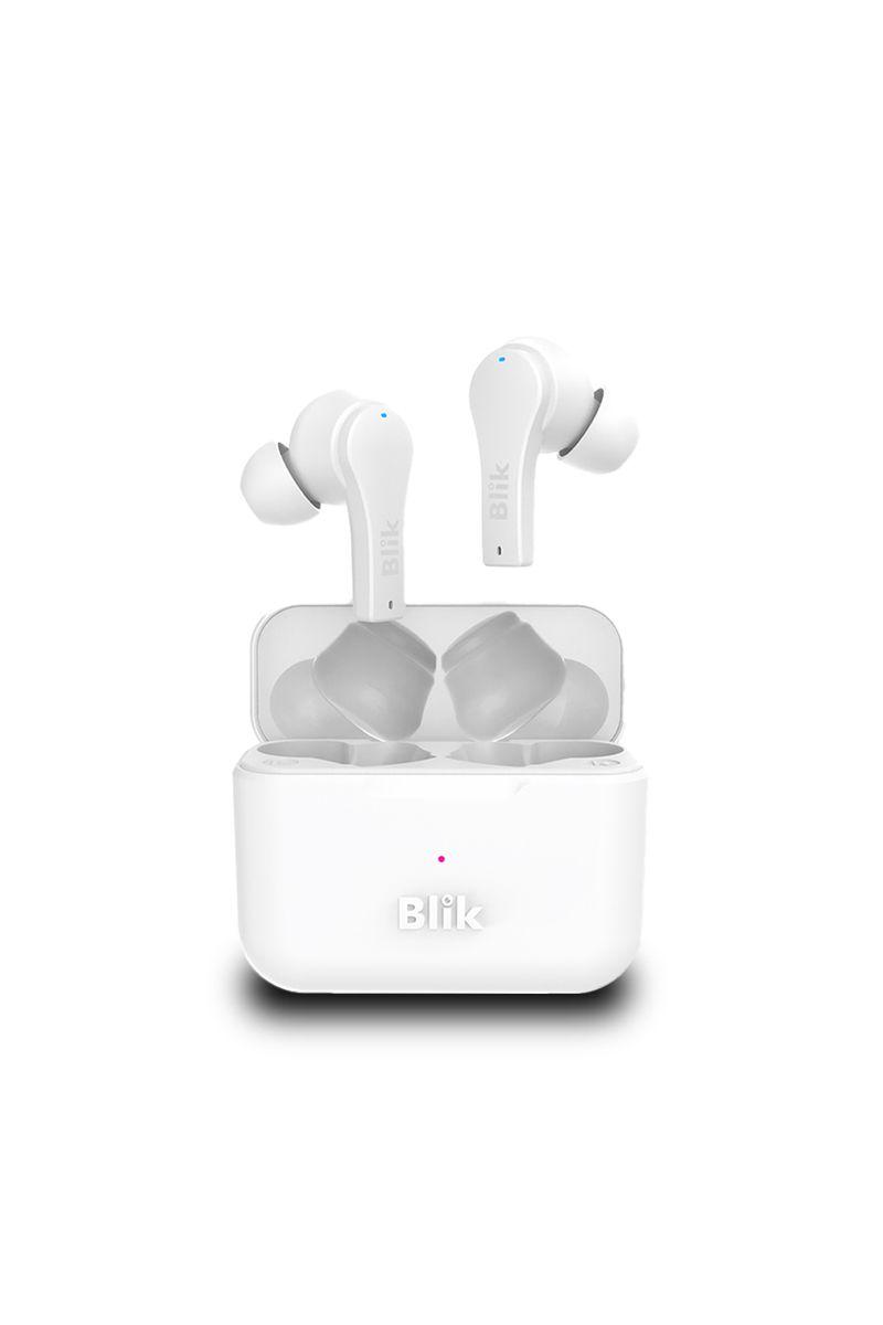 Audífonos Bluetooth Blik Air600 Blanco 36 hrs Batería-0