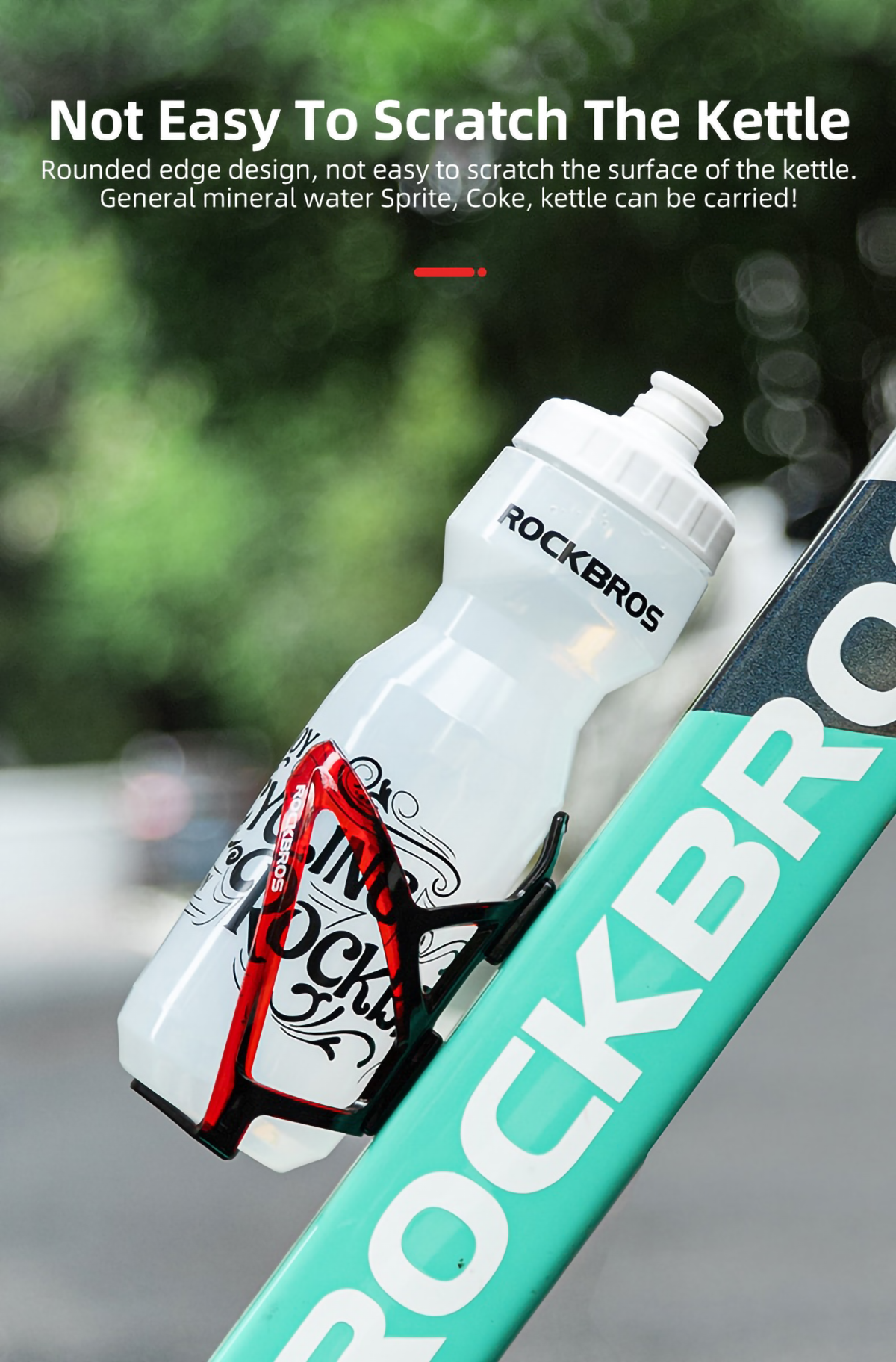 Porta Botella Bicicleta Porta Caramagiola Ligero Rockbros-1