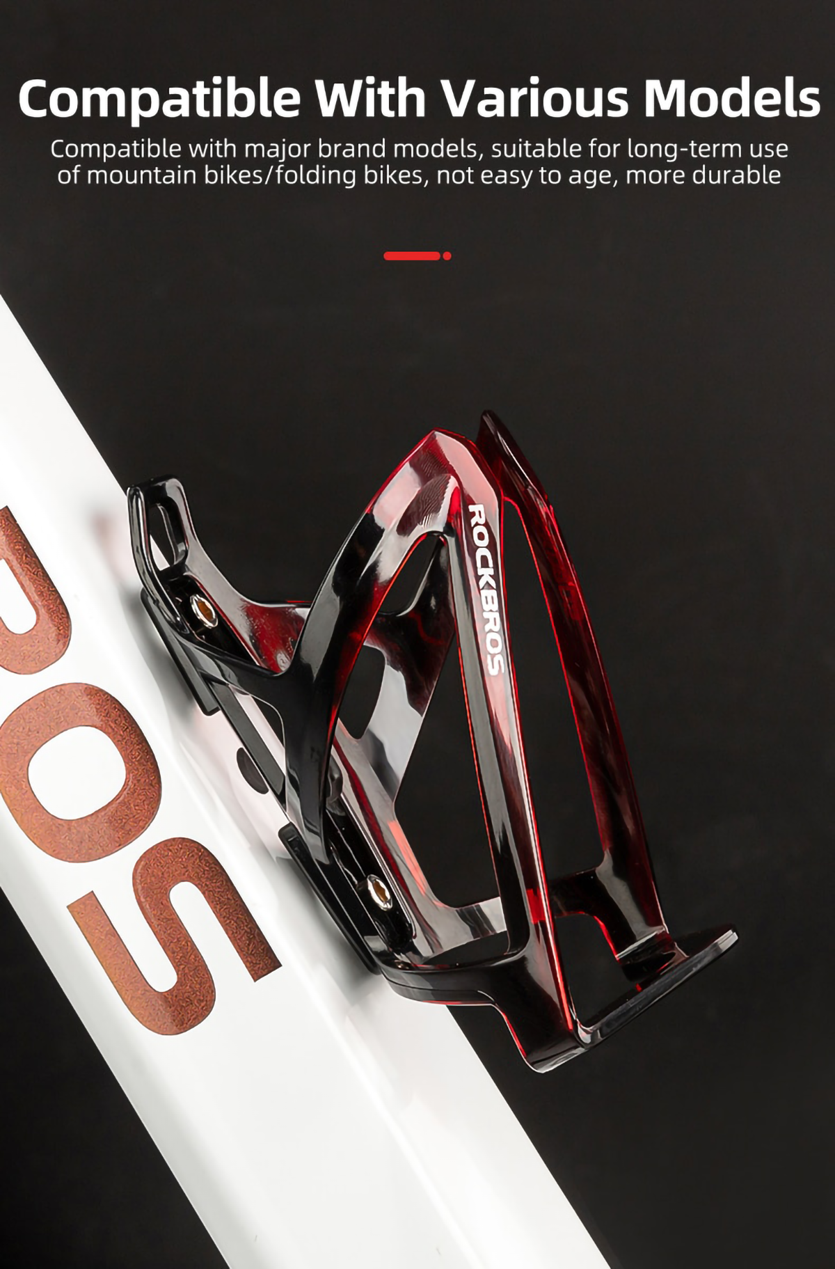 Porta Botella Bicicleta Porta Caramagiola Ligero Rockbros-2