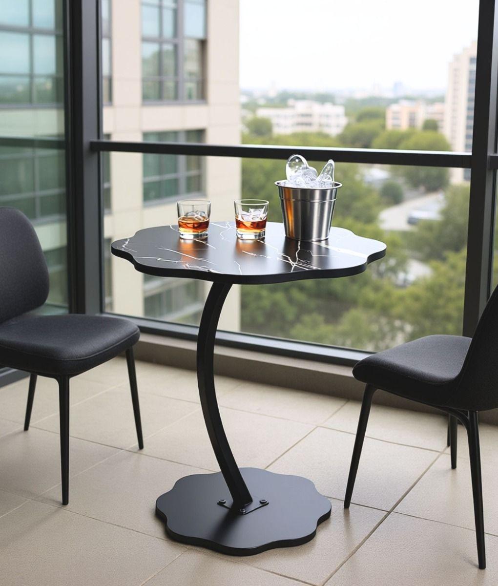 Mesa Centro Diseño Floral Decorativa Moderna Hogar Jhn-6