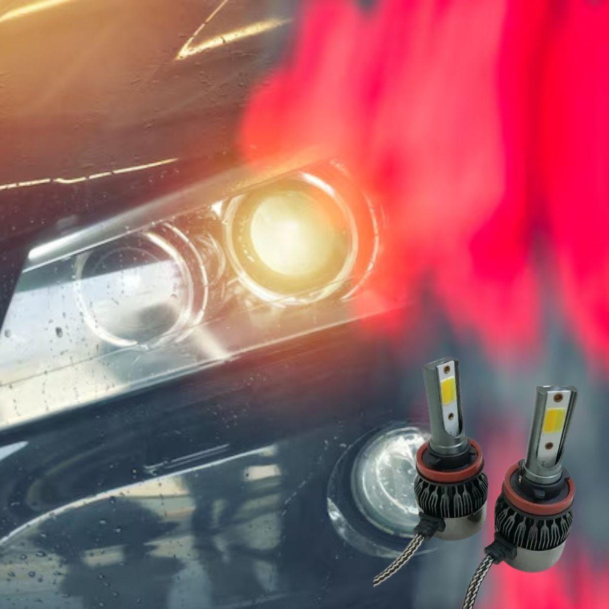 Ampolleta LED Auto Sistema Enfriamiento Alta Velocidad Jhn-7