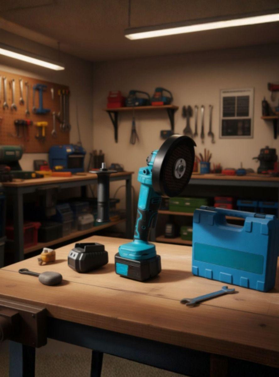 Esmeril Angular Inalámbrico Kit Profesional Herramienta Jhn-5