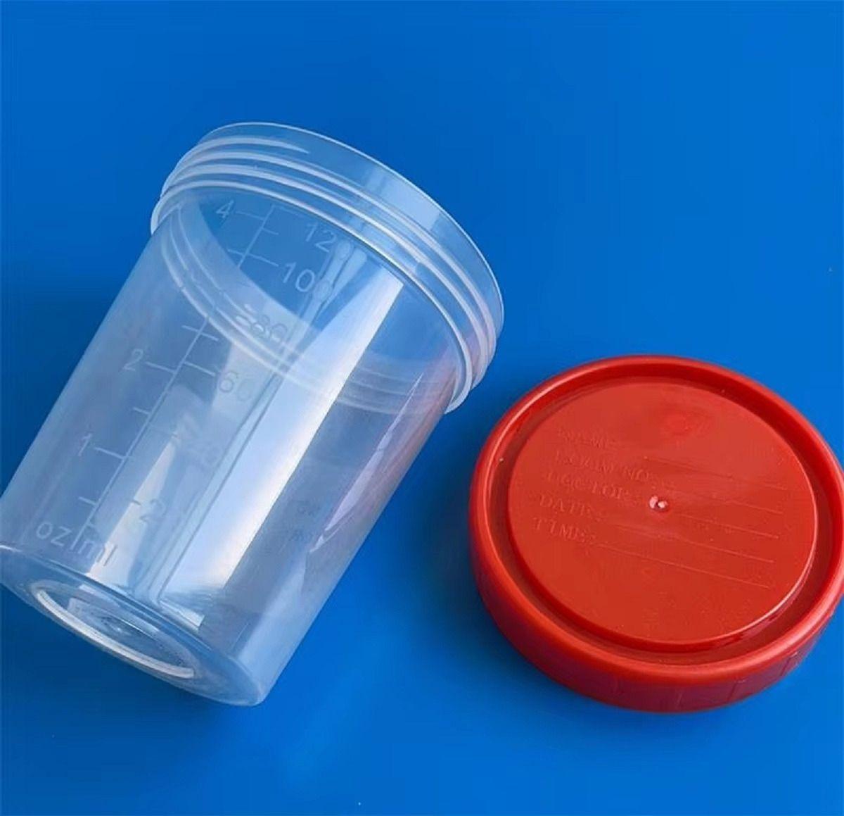 Set 25 Colector Orina 120ml Plastico Esteril Laboratorio Lau-4