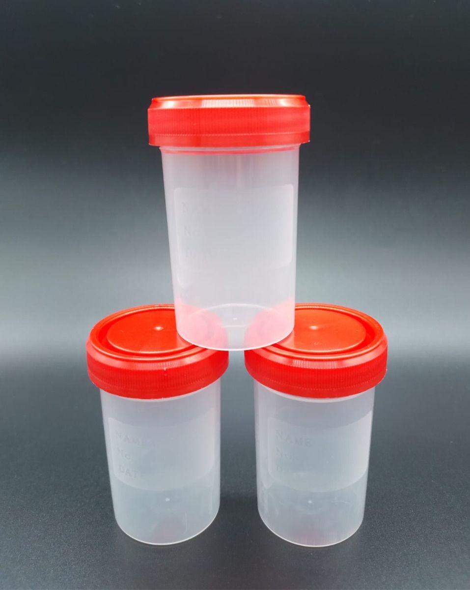 Set 25 Colector Orina 120ml Plastico Esteril Laboratorio Lau-5