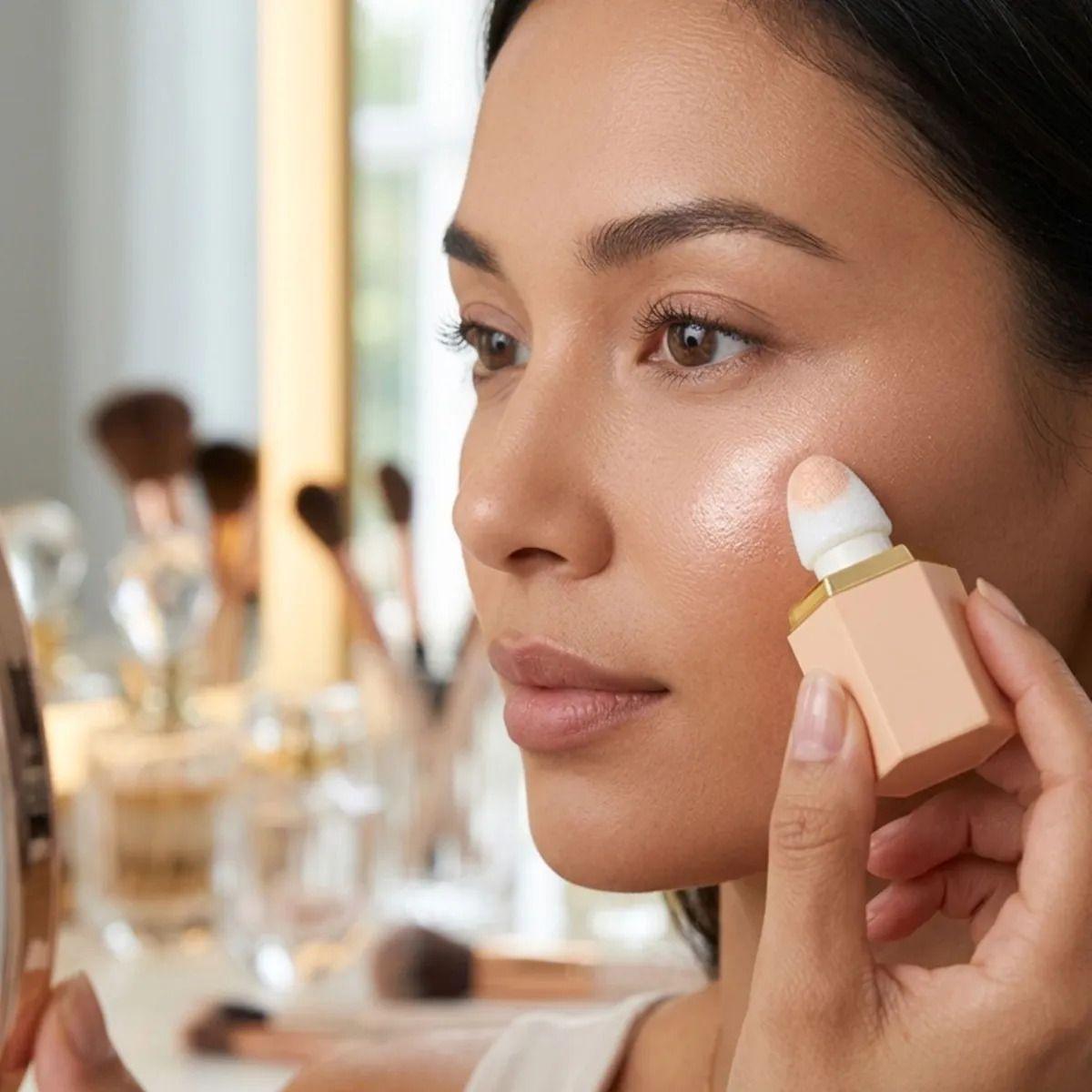 Iluminador Facial Polvo Micro Extra Fino Radiante ALJ-2