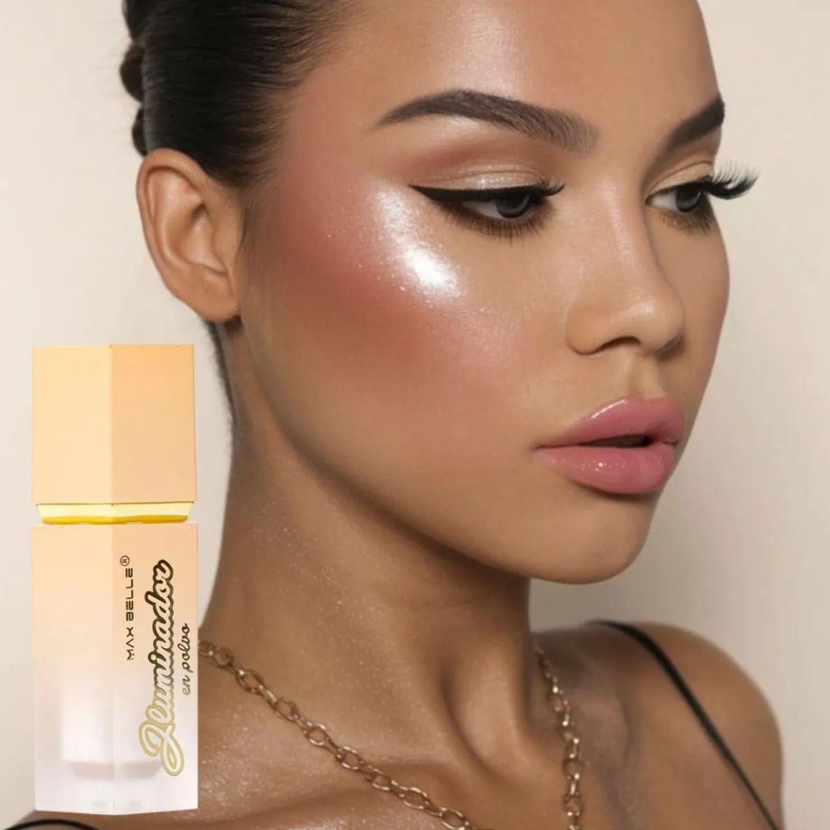 Iluminador Facial Polvo Micro Extra Fino Radiante ALJ-4