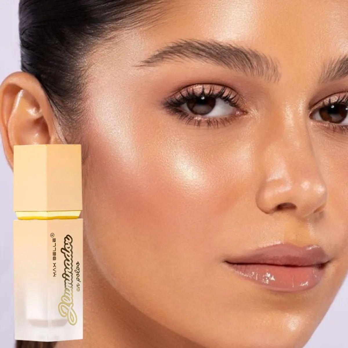 Iluminador Facial Polvo Micro Extra Fino Radiante ALJ-8