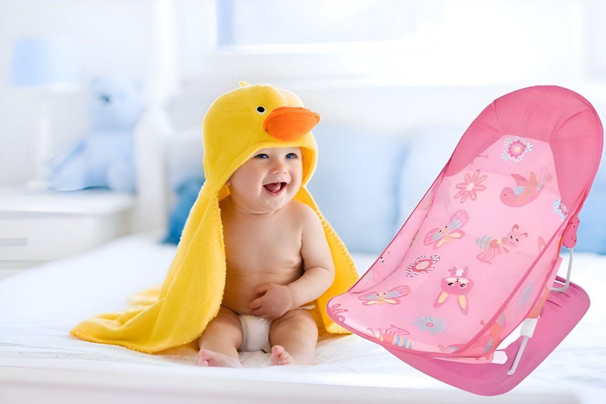 Asiento Baño Bebé 2 en 1 Multifuncional Ducha Tina Jhn-4