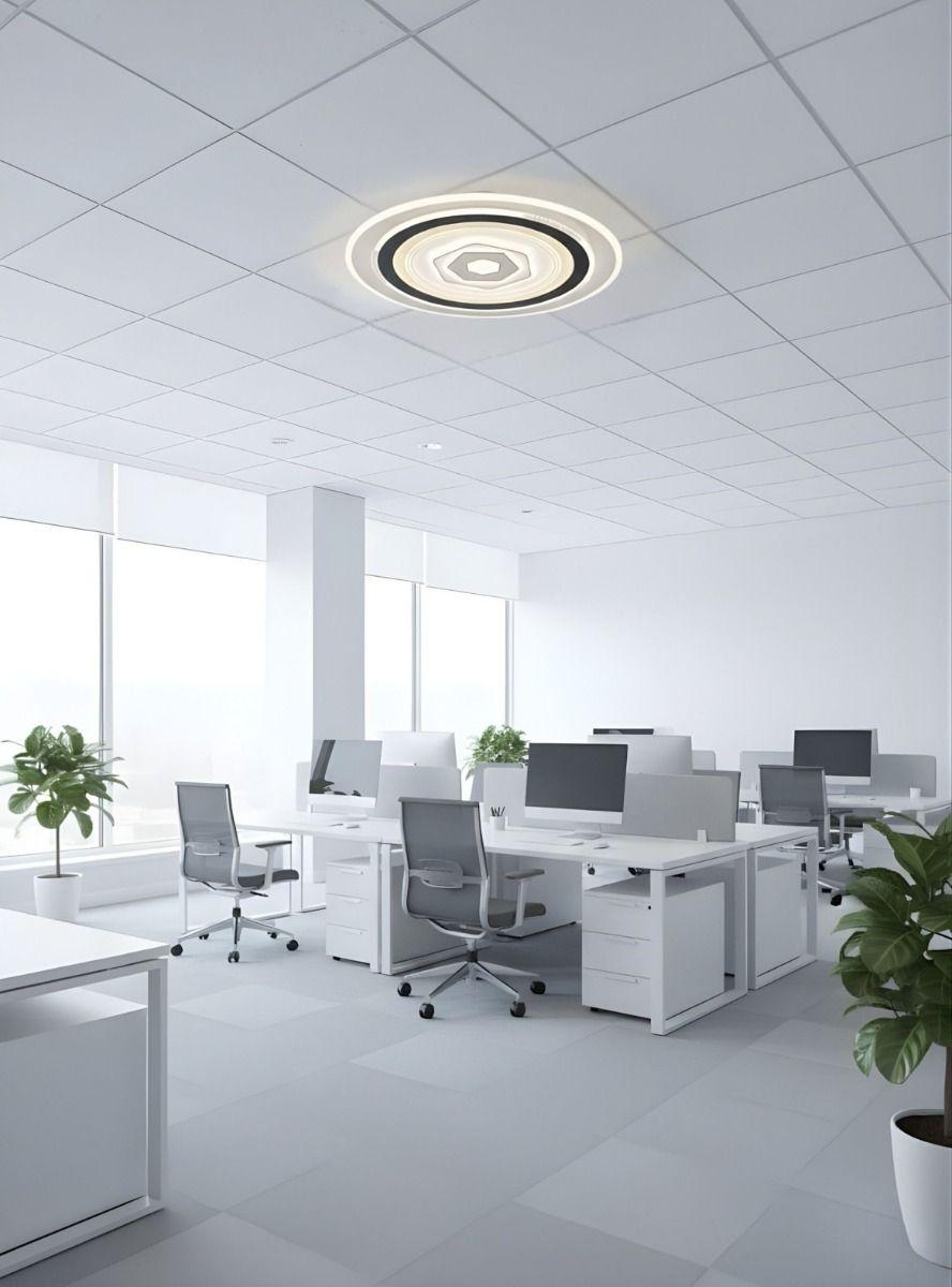 Lámpara Techo LED Plafón Diseño Contemporáneo Circular Jhn-8