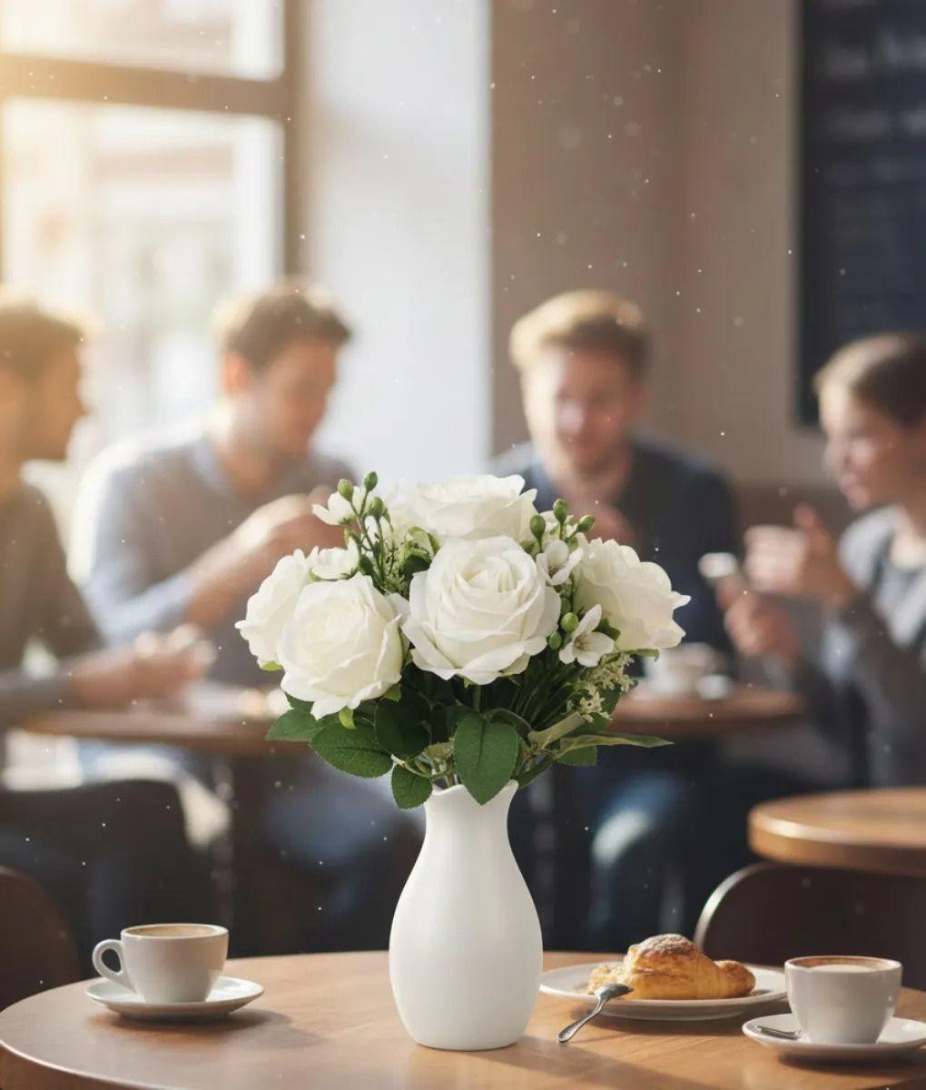 Ramo Artificial Flores Diseño Exquisito Decorativo Jhn-3