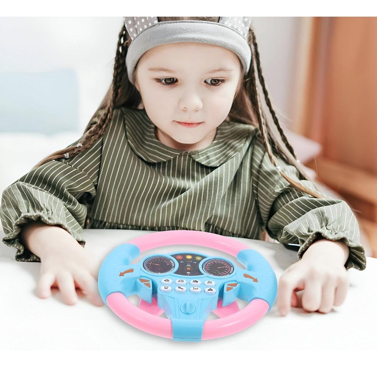 Controlador Conducción Simulado Portátil Sonido Volante Jhn-3