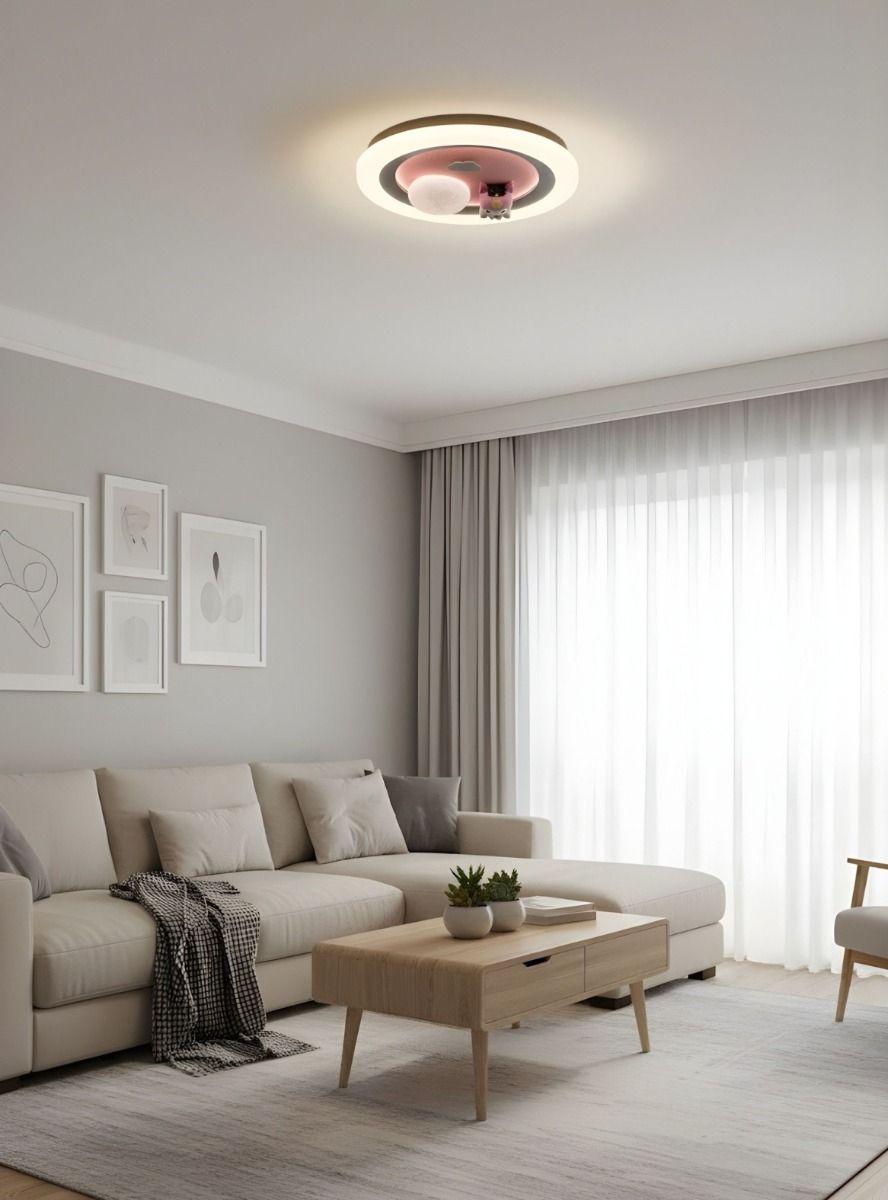 Lámpara Techo LED Decorativa Diseño Encantador Plafón Jhn-8