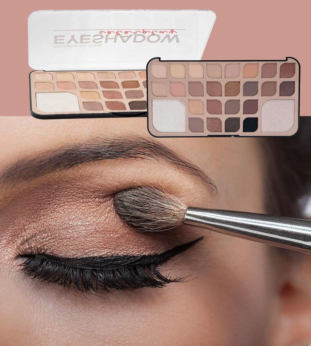 Sombra Ojos Paleta Cobertura Vibrante Suave Duradera Jhn-6