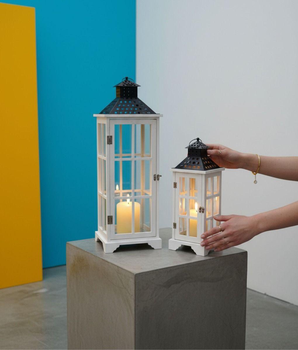 Set 2 Portavelas Decorativos Candelabros Adorno Colgante Jhn-4