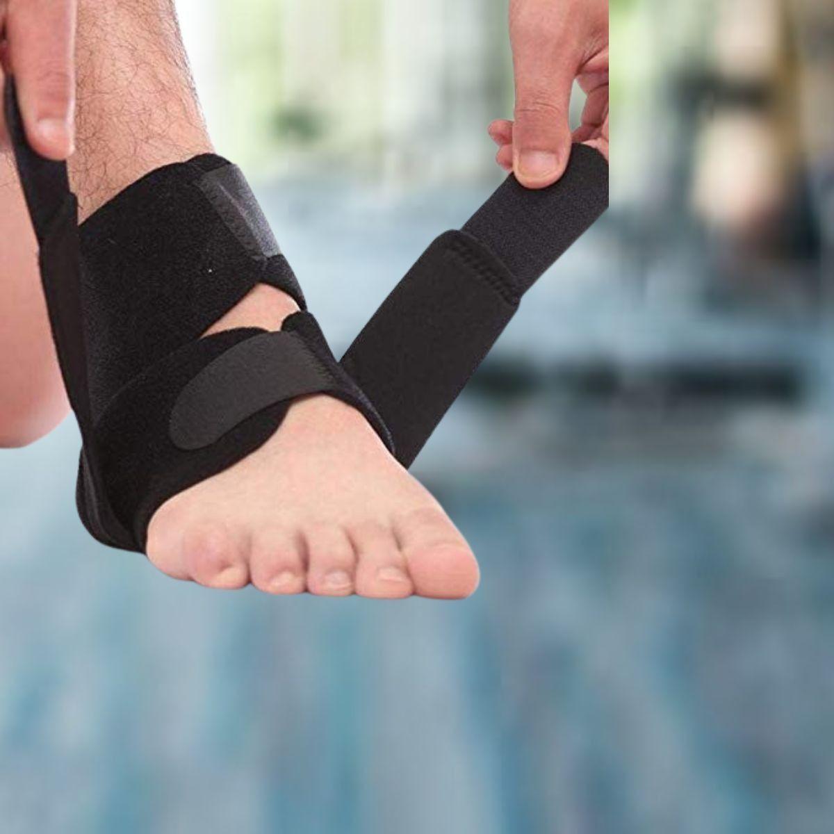 SET 3 TOBILLERA DE COMPRESION NEOPRENO AJUSTABLE LAU-8