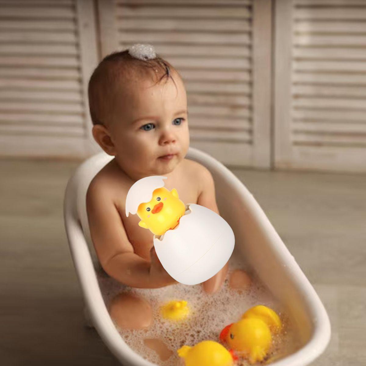 SET 3 JUGUETES DE BAÑO PATITOS ROCEADOR AGUA 2 EN 1 LAU-8