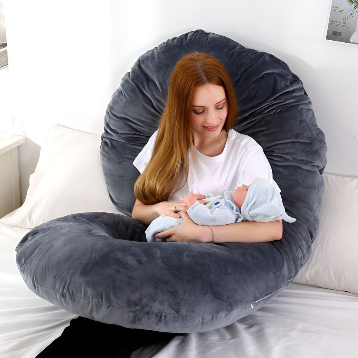 Cojin Almohada Maternal Con Funda Extra Suave Jhn-3