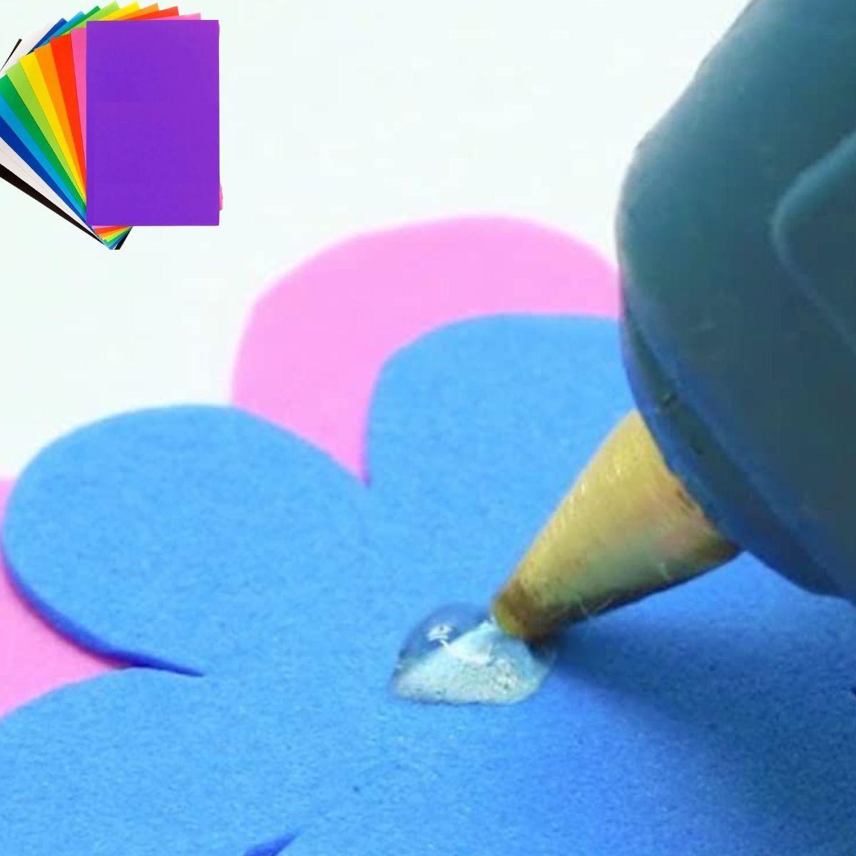 Goma Eva Lisa Colores Surtidos Manualidades Foamy Jhn-7