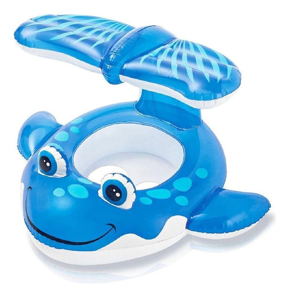FLOTADOR INFLABLE INFANTIL BALLENA PISCINA VERANO NIÑOS LAU-6