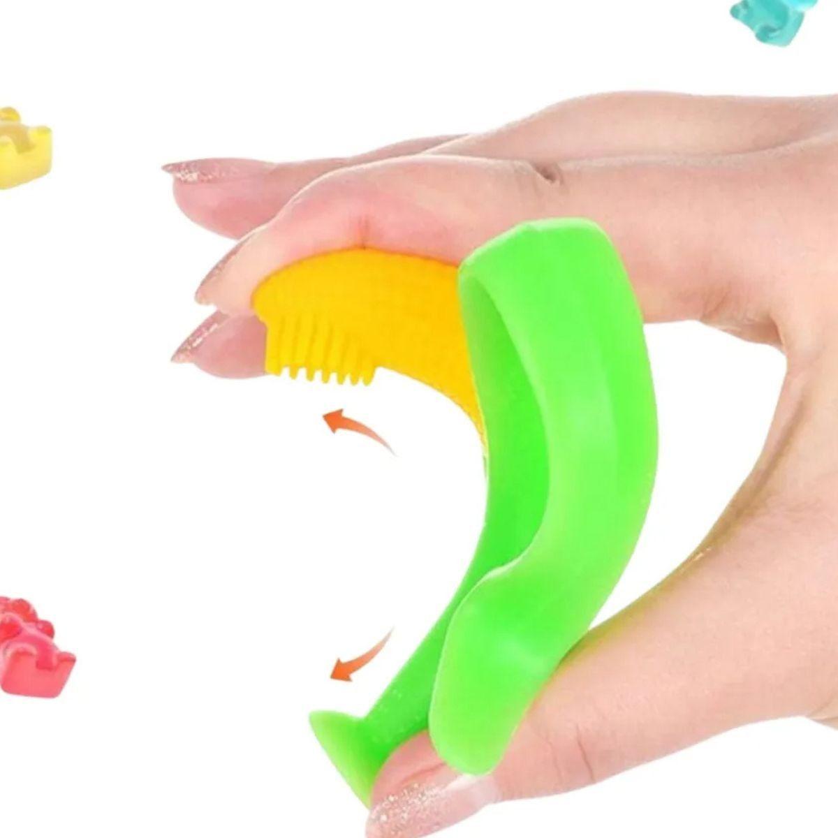 SET 5 MORDEDORES DISEÑO CHOCLO RASCA ENCIAS BEBE LAU-1