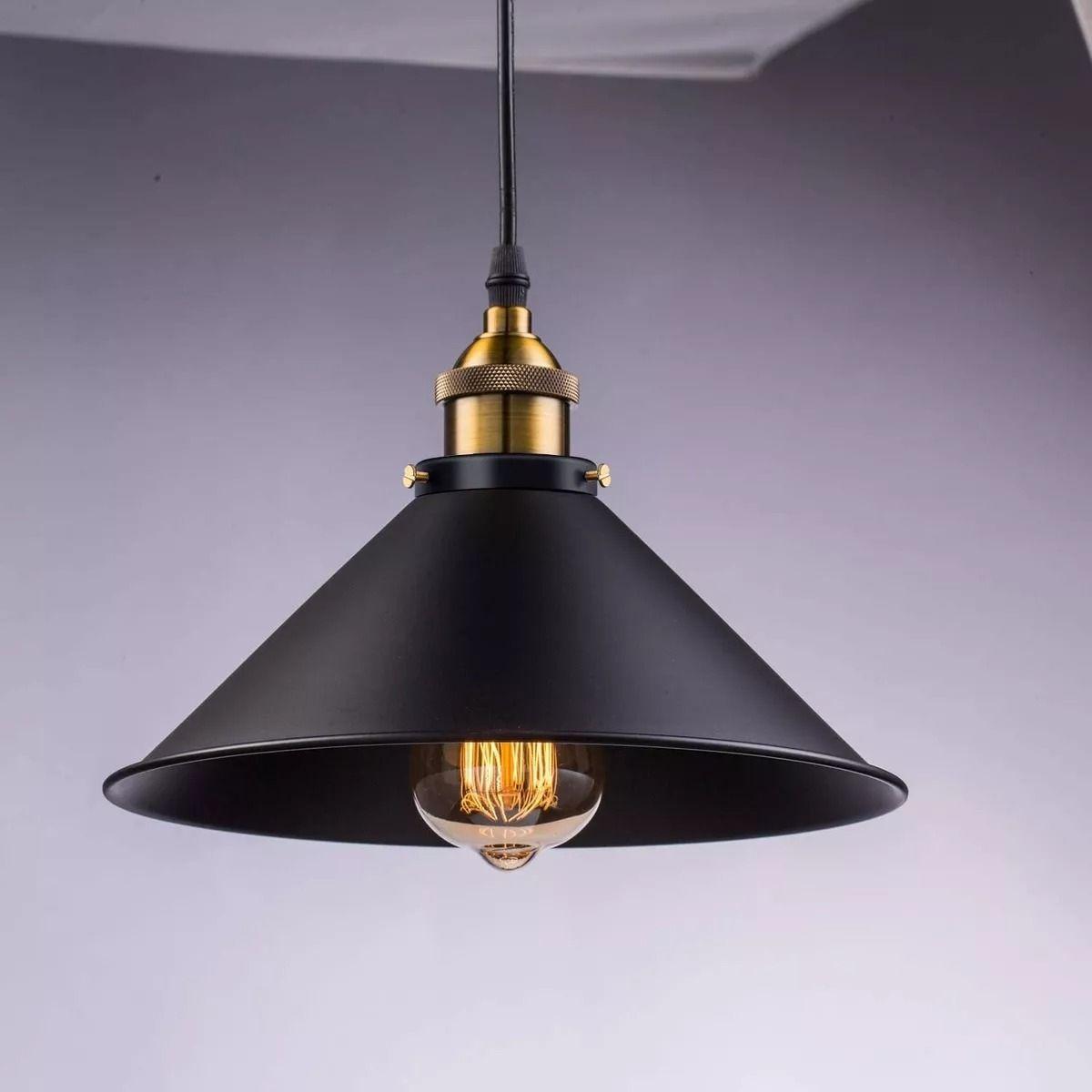 LÁMPARA DE TECHO Retro Luz Industrial Creativa Colgante 26-9