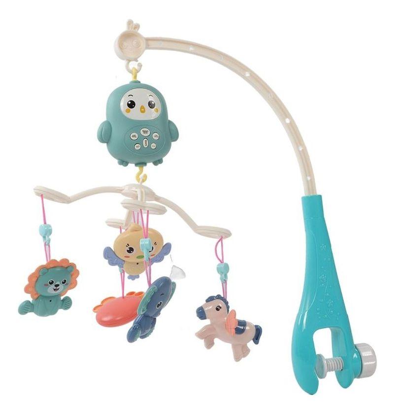 MOVIL MUSICAL PARA CUNA BEBE ESTIMULACION VISUAL LAU-3