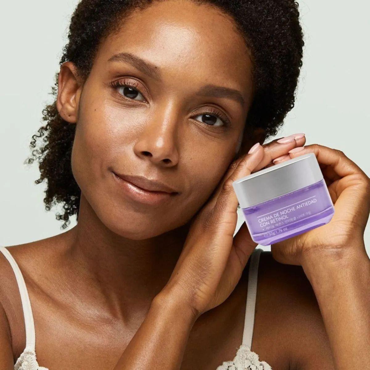 Crema Noche Antiedad Retinol Puro Reparación Facial ALJ-8