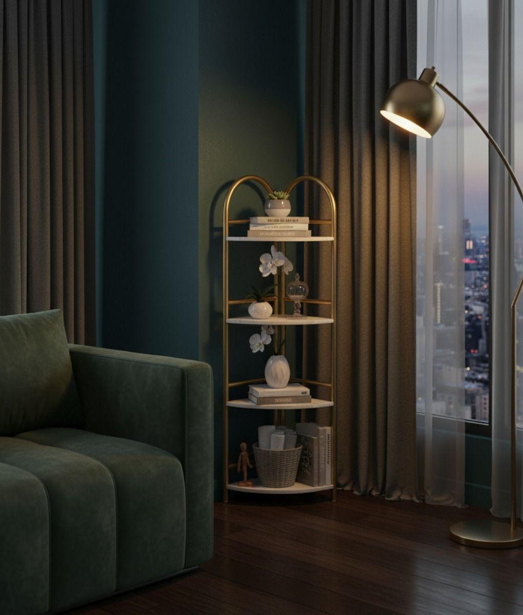 Estante Vertical Multifuncional Esquinero Moderno Hogar Jhn-8