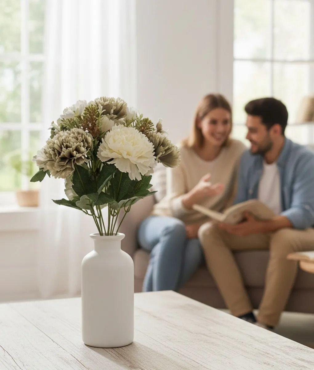 Ramo Floral Decorativo Arreglo Artificial Silvestre Jhn-2