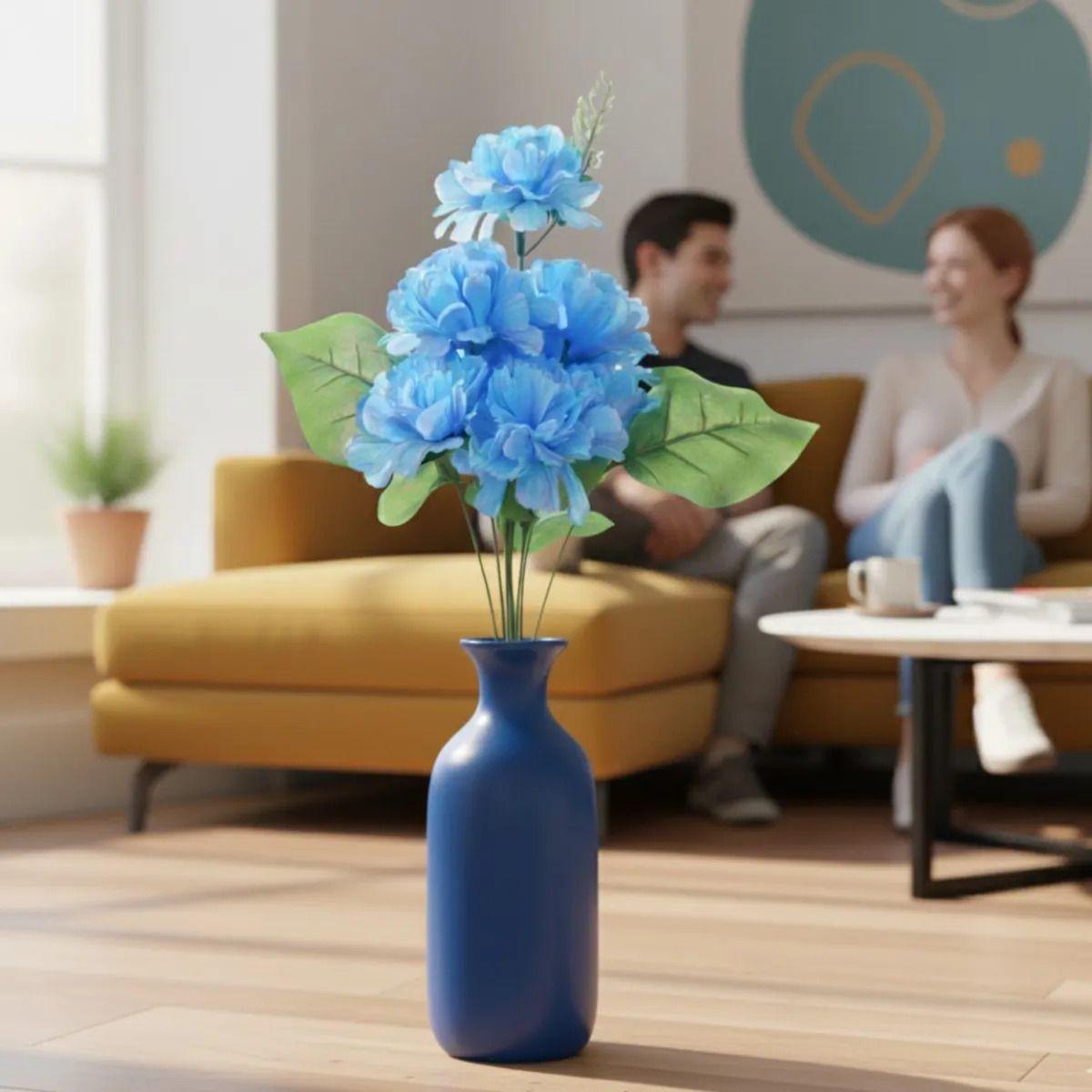 Set 4 Ramo Flores Artificiales Diseño Realista Adorno Jhn-3