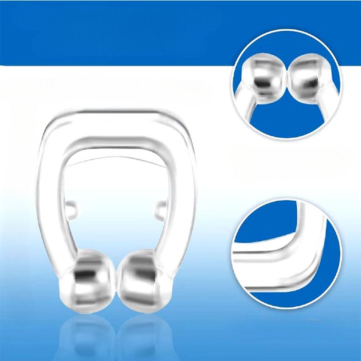 Set 10 Clip Clip Nasal Magnético Antirronquidos Sueño Lau-7