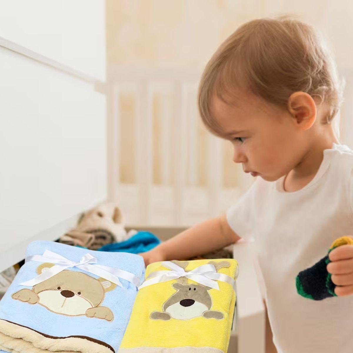 MANTA DE APEGO SUAVE CALIDA PARA BEBES COMODA LAU-1