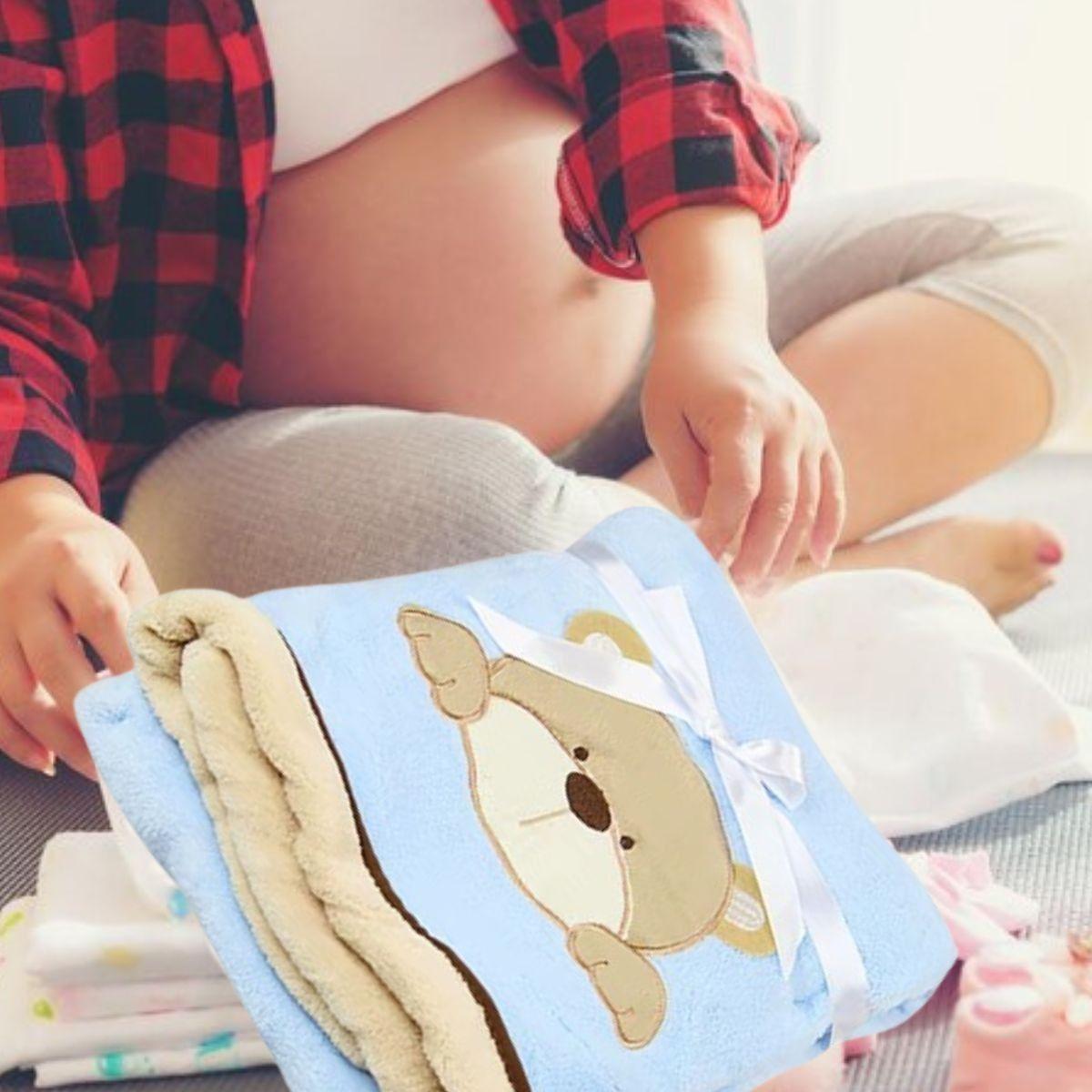 MANTA DE APEGO SUAVE CALIDA PARA BEBES COMODA LAU-7