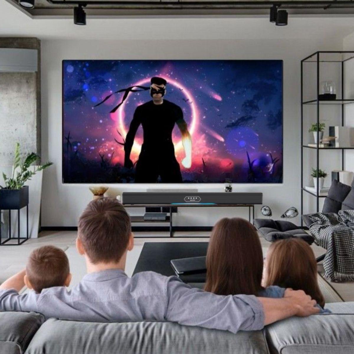 BARRA DE SONIDO ENVOLVENTE BLUETOOTH COMPACTO LAU-9