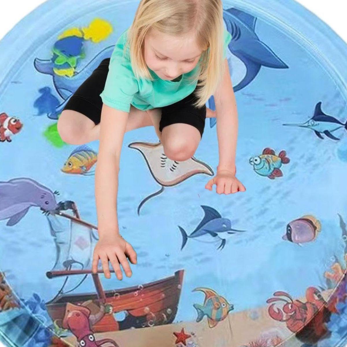 ALFOMBRA DE AGUA JUEGUETE SENSORIAL ESTIMULACION BEBE LAU-9