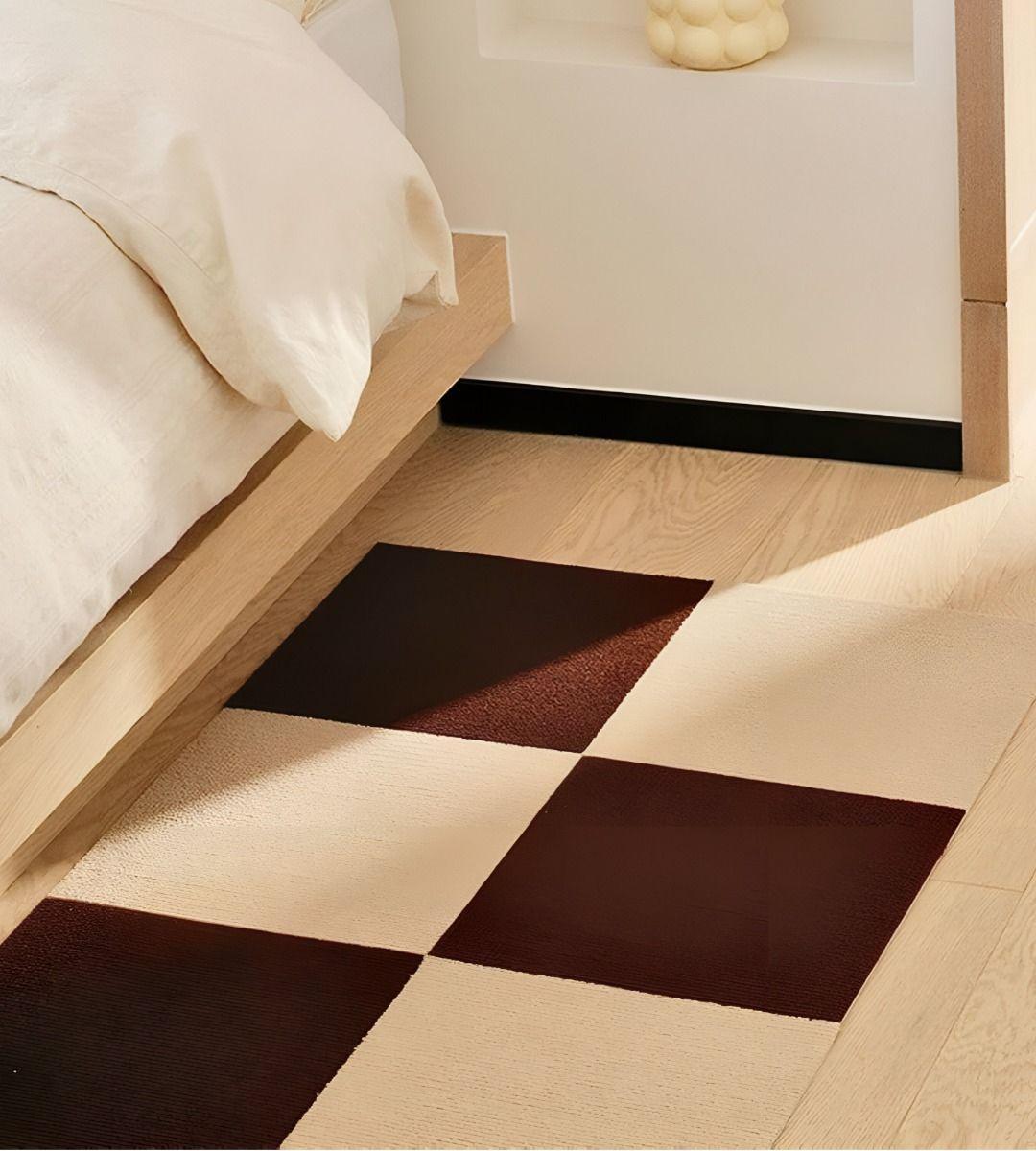 Set De 10 Baldosas Alfombra Autoadhesivas Antideslizante Jhn-6